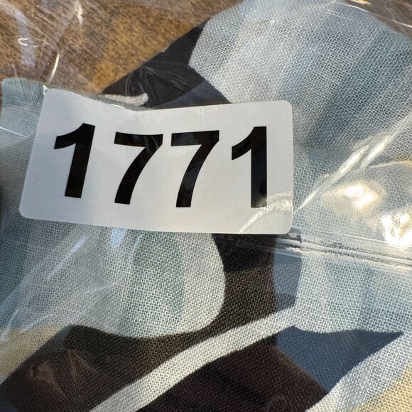 Calia Womens Tropical Button Up‎ Shirt Size M NEW Cover Up Linen Blend Oversized - Picture 7 of 7